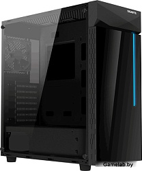 Корпус GIGABYTE C200 GLASS MidiTower без Б/П ATX MicroATX MiniITX Цвет черный GB-C200G