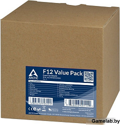 Arctic Cooling Вентилятор Arctic Cooling Вентилятор корпусной ARCTIC F12 Value pack Black (5pc)  (AC