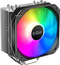 Кулер PCCooler Paladin 400 ARGB S115X/1200/1700/AM4 (20 шт/кор, TDP 200W, 130mm PWM ARGB FAN, 4 тепл