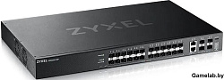 L3 Access коммутатор Zyxel NebulaFlex Pro XGS2220-30HP, rack 19", 24xRJ-45: 1G PoE+ (8 из них PoE++)