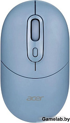 Мышь Acer OMR301 синий оптическая 1600dpi беспров. BT/Radio USB 4but (ZL.MCECC.01S)
