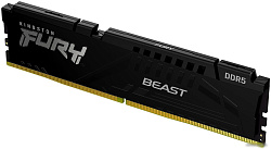 Память Kingston DDR 5 DIMM 16Gb PC48000, 6000Mhz, Kingston FURY Beast Black EXPO CL30 (KF560C30BBE-1