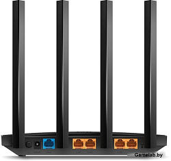 Роутер беспроводной TP-Link Archer C80 AC1900 10/100/1000BASE-TX черный