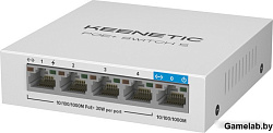 Коммутатор Keenetic KN-4610 (L2) 5x1Гбит/с 4PoE+ 60W неуправляемый