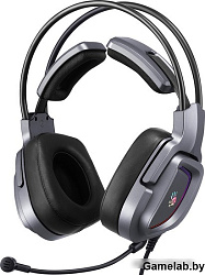 Наушники с микрофоном A4Tech Bloody G575 серый 2м мониторные USB оголовье (G575 USB/ GREY)