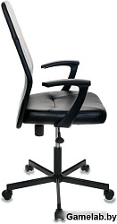 Кресло Бюрократ CH-605/BLACK черный искусственная кожа крестовина металл