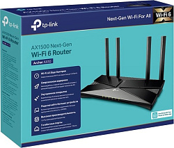 Роутер беспроводной TP-Link Archer AX10 AX1500 10/100/1000BASE-TX черный