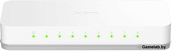 Коммутатор D-Link DES-1008C/B1A 8x100Mb неуправляемый
