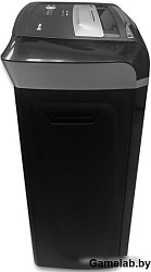 Шредер Heleos УМ35-4 черный (секр.P-4) фрагменты 23лист. 35лтр. скрепки скобы пл.карты CD