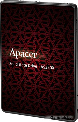 Apacer SSD PANTHER AS350X 256Gb SATA 2.5" 7mm, R560/W540 Mb/s, IOPS 80K, MTBF 1,5M, 3D NAND, Retail