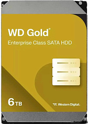 Жесткий диск WD SATA-III 6TB WD6004FRYZ Desktop Gold 512E (7200rpm) 256Mb 3.5"