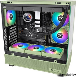 Вентилятор Thermaltake CT140 Sync Matcha ARGB зеленый 4-pin 30.5dB Ret (CL-F203-PL14MG-A)