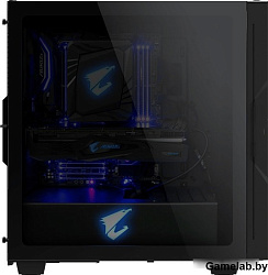 Корпус Gigabyte AORUS С300 GB-AC300G черный без БП ATX 2x120mm 2xUSB3.0 1xUSB3.1 audio bott PSU