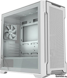 Корпус Gigabyte C102W GB-C102GI белый без БП ATX 5x120mm 4x140mm 2xUSB3.0 audio bott PSU