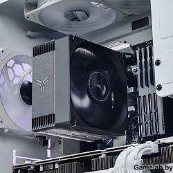 Кулер JONSBO CR-1000 EVO LGA1700/1200/115X/AM5/AM4 (24шт/кор, TDP 220W, PWM, 120mm Fan, 4 тепловые т