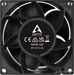 Arctic Cooling Вентилятор Arctic Cooling ARCTIC S8038-10K  Вентилятор корпусной 500–10 000 rpm, 173.