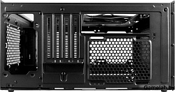 Корпус 1STPLAYER FIREBASE X3-M Black / mATX, TG / 4x120mm LED fans inc. / X3-M-BK-4F1