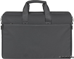 Сумка для ноутбука 17.3" Riva 8257 черный полиэстер
