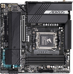 Gigabyte B650M AORUS ELITE AX, Socket AM5, AMD B650, 4xDDR5-5200, HDMI+DP, 2xPCI-Ex16, 4xSATA3(RAID 