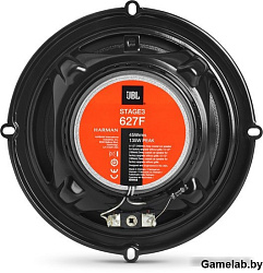Колонки автомобильные JBL Stage3 627F (без решетки) 225Вт 92дБ 3Ом 16см (6.5дюйм) (ком.:2кол.) коакс