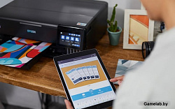 МФУ струйный Epson L8180 (C11CJ21403) A3 Duplex Net WiFi USB RJ-45 черный