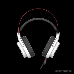 Наушники с микрофоном A4Tech Bloody G560 белый/красный 2м мониторные оголовье (G560 NARAKA)
