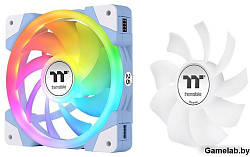 SWAFAN EX12 ARGB Sync PC Cooling Fan TT Premium Edition 3 Pack Hydrangea Blue/Fan/12025/PWM 500~2000