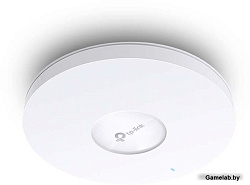 TP-Link EAP633, AX1800 Потолочная двухдиапазонная точка доступа Wi-Fi 6, 1 гиг. порт RJ45, до 574 Мб
