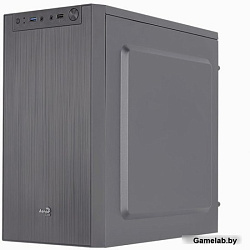 Aerocool Cs-108-S-BK-v1 (mATX, без БП, USB3.0 x1, USB2.0 x1, 8cm black fan x1)