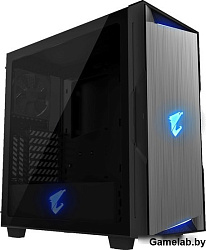Корпус Gigabyte AORUS С300 GB-AC300G черный без БП ATX 2x120mm 2xUSB3.0 1xUSB3.1 audio bott PSU
