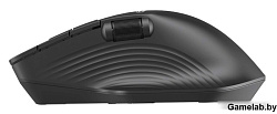 Мышь Оклик 501MW черный оптическая (2400dpi) беспроводная USB для ноутбука (6but)