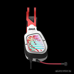 Наушники с микрофоном A4Tech Bloody G560 белый/красный 2м мониторные оголовье (G560 NARAKA)