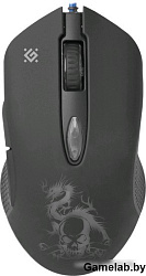 Мышь Defender Sky Dragon GM-090L Black USB проводная, оптическая, 3200 dpi, 5 кнопок + колесо