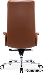 Кресло руководителя Cactus CS-LBR-CARACAS кожа крестов. алюминий