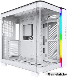 Корпус Montech King 95 белый без БП ATX 9x120mm 6x140mm 2xUSB3.0 audio bott PSU