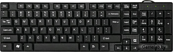Проводная клавиатура DEFENDER Accent SB-720 RU,черный,компактная