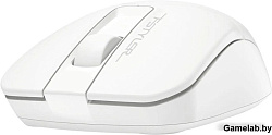 Мышь A4Tech Fstyler FB12S белый оптическая (1200dpi) silent беспроводная BT/Radio USB (2but)