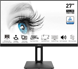 Монитор MSI 27" Pro MP271AP черный IPS LED 1ms 16:9 HDMI M/M матовая HAS Piv 300cd 178гр/178гр 1920x