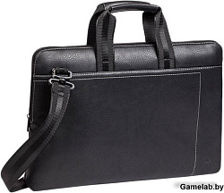 Сумка для ноутбука 15.6" Riva 8930 черный искусственная кожа