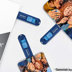 Флэш-накопитель 256GB ACHO-UC300-256G-RNB/BU ADATA