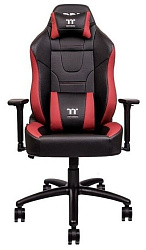 Кресло игровое Thermaltake U Comfort черный эко.кожа