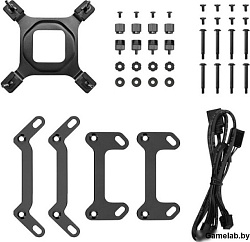 Система водяного охлаждения Deepcool Mystique 240 ARGB Soc-AM5/AM4/1151/1200/1700 черный 4-pin 36.49
