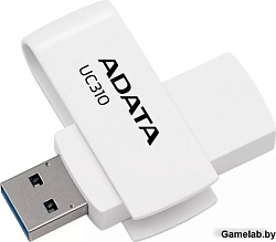 Флэш-накопитель USB3 64GB WHITE UC310-64G-RWH ADATA