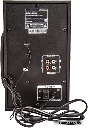 Минисистема Supra SMB-290 черный 60Вт/FM/USB/BT/SD