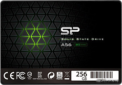 SSD 2.5" Silicon Power 512GB A56 <SP512GBSS3A56A25> (SATA3, up to 560/530MBs, 3D TLC, Phison, 7mm)