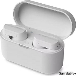 Гарнитура внутриканальные Philips TAT3508WT/00 белый беспроводные bluetooth в ушной раковине