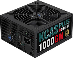Блок питания Aerocool ATX 1000W KCAS PLUS 1000GM V2 (24+8+4+4pin) APFC 140mm fan 10xSATA Cab Manag R