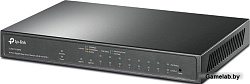 Коммутатор TP-Link TL-SG1210MPE 9G 1GBIC 8PoE+ 123W неуправляемый