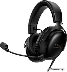 Наушники с микрофоном HyperX Cloud III черный 1.2м мониторные оголовье (727A8AA)