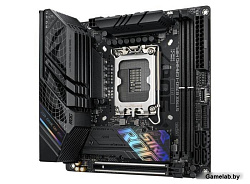 Материнская плата Asus ROG STRIX B760-I GAMING WIFI Soc-1700 Intel B760 2xDDR5 mini-ITX AC`97 8ch(7.